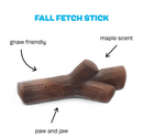 BARK Super Chewer Fall Fetch Stick Tough Dog Chew Toy CHEAPER THAN CHEWY