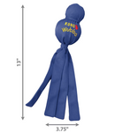 KONG Classic Wubba Dog Tug Toy, 3 Colors, 2 Sizes