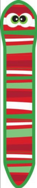 $1 OFF! Outward Hound Durablez Holiday Snake Dog Chew Toy: Red or Green