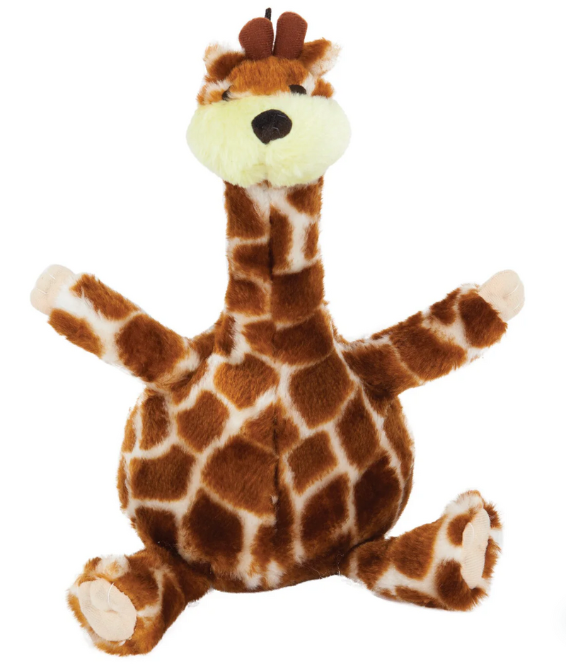 Booda Bellies Giraffe Grunting Dog Toy for Large & XLarge Dogs