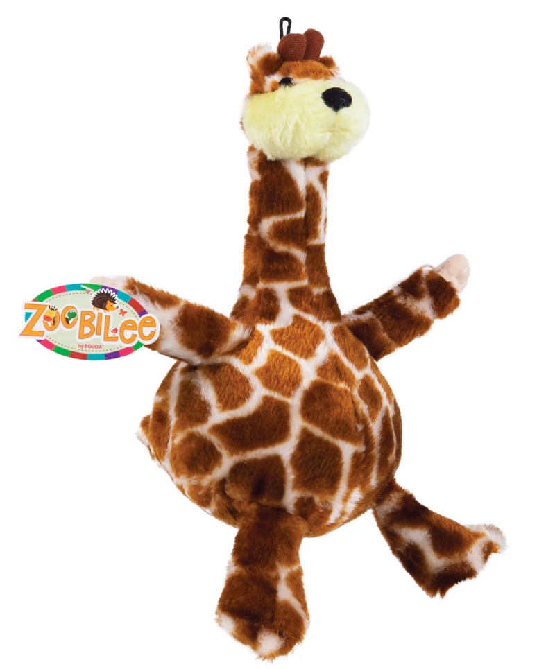 Booda Bellies Giraffe Grunting Dog Toy for Large & XLarge Dogs