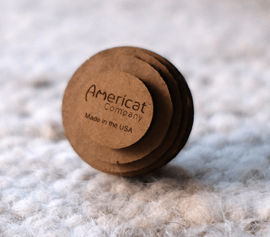 Americat Eco - Friendly Cat Ball Toys 3 Pack - Glad Dogs Nation | ALL Profits Donated