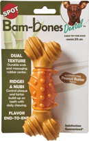 Bam - Bone Bambone Dental Bone Peanut Butter Flavored Bone Dog Chew - Glad Dogs Nation | ALL Profits Donated