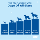 BARK Bertha the Cow Dog Plush Toy, 2 Toys in 1, Medium-Extra Large CHEAPER THAN CHEWY - Glad Dogs Nation | ALL Profits Donated