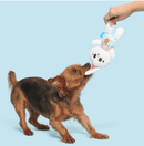 BARK Green Thumb Bun Plush Bunny Squeaky & Crinkle Dog Toy - Glad Dogs Nation | ALL Profits Donated