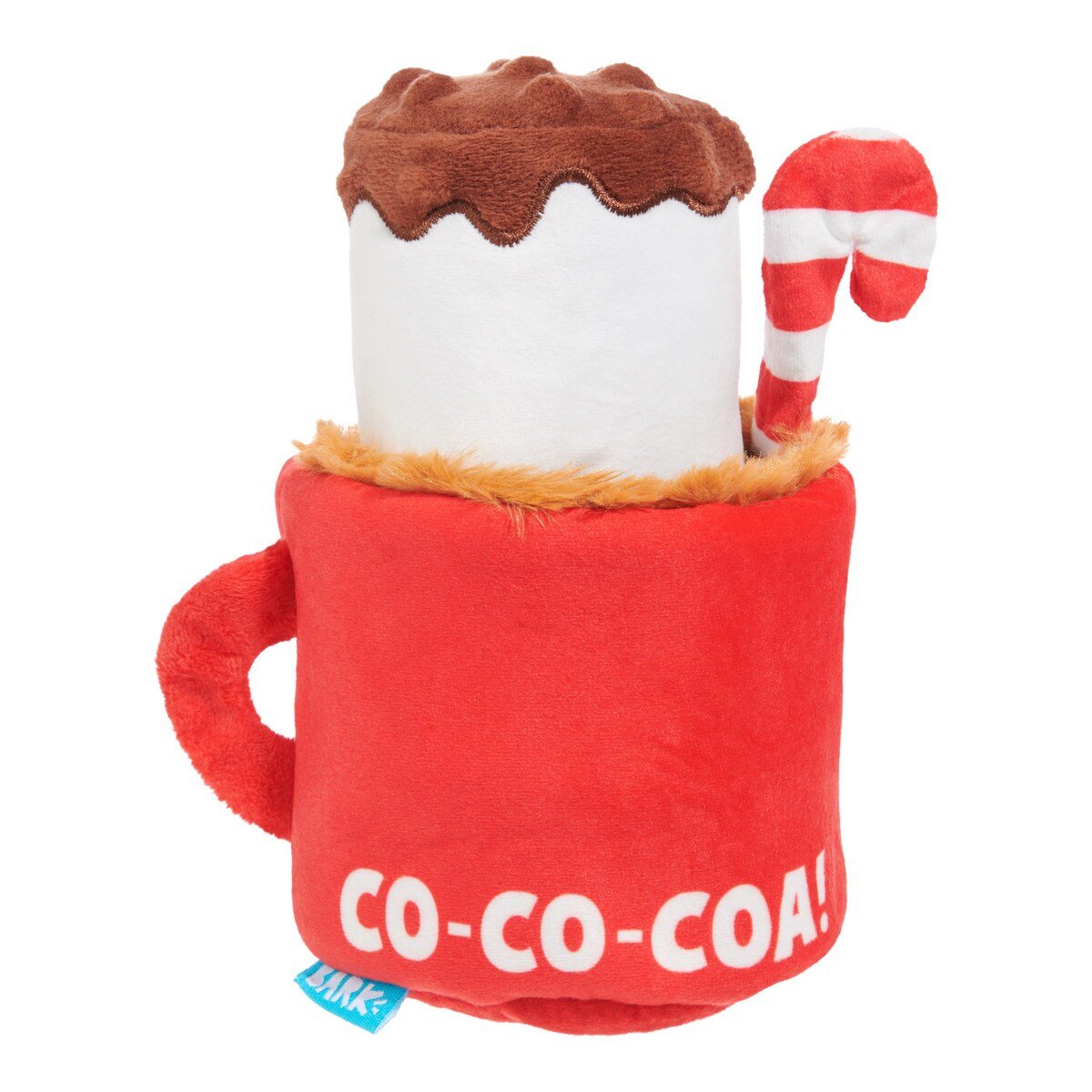BARK Marshall & Coco Plush 2 Piece Squeaky Crinkle Dog Toy for Small & Medium Dogs - Glad Dogs Nation | ALL Profits Donated