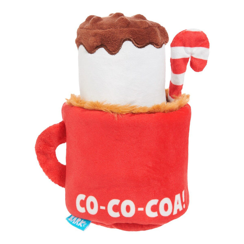 BARK Marshall & Coco Plush 2 Piece Squeaky Crinkle Dog Toy for Small & Medium Dogs - Glad Dogs Nation | ALL Profits Donated