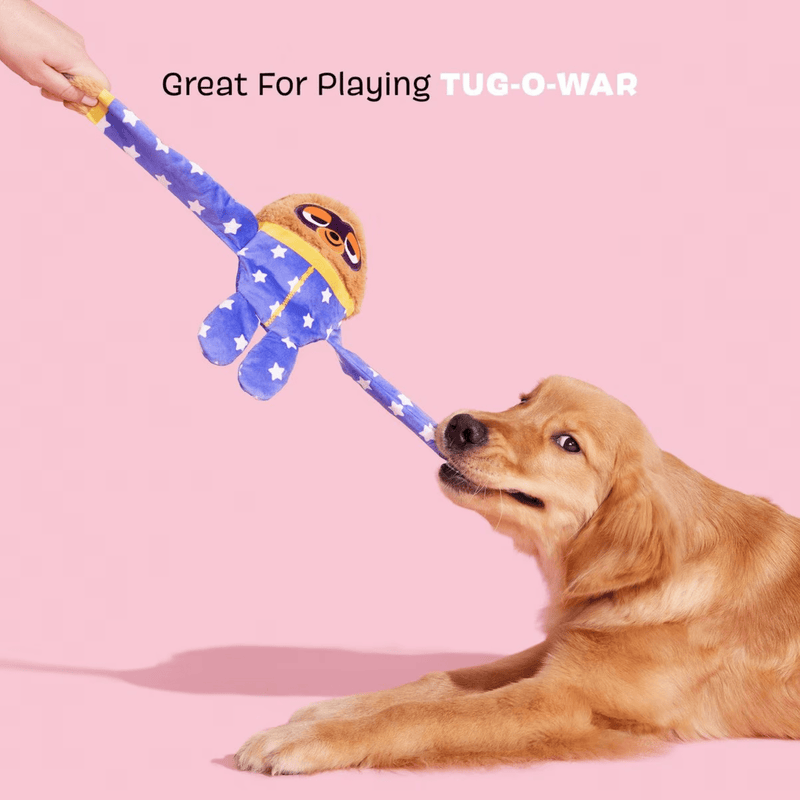 BARK Slow Jams Dan Crinkly Tube Squeaky Plush Dog Toy - Glad Dogs Nation | ALL Profits Donated