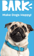 BARK Slow Jams Dan Crinkly Tube Squeaky Plush Dog Toy - Glad Dogs Nation | ALL Profits Donated