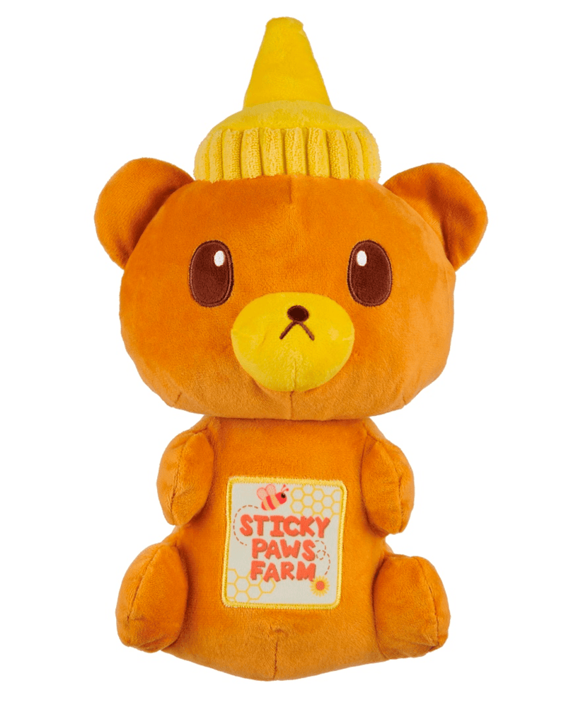 BARK Sticky Paws Honey Bear for Dogs 20 - 50+ Pounds - Glad Dogs Nation | ALL Profits Donated