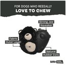 BARK Super Chewer Black Bear Bones Dog Chew Toy - Glad Dogs Nation | ALL Profits Donated