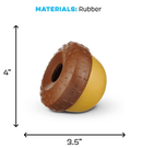 BARK Super Chewer Treat - Dispensing Acornucopia Dog Toy Large CHEAPER THAN CHEWY - Glad Dogs Nation | ALL Profits Donated