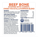 Barkworthies Shin Bone Stuffed with Choice of Stuffing: 5" - 6" - Glad Dogs Nation | ALL Profits Donated