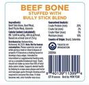 Barkworthies Shin Bone Stuffed with Choice of Stuffing: 5" - 6" - Glad Dogs Nation | ALL Profits Donated