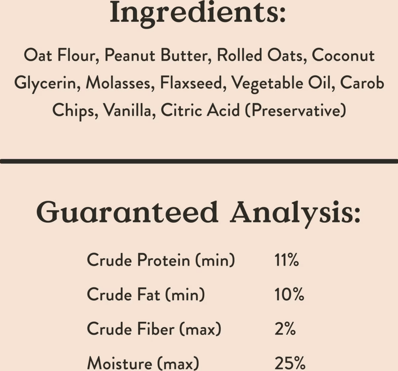 Bocce's Bakery Campfire S'mores Peanut Butter, Carob & Vanilla Recipe Dog Treats - Glad Dogs Nation | ALL Profits Donated