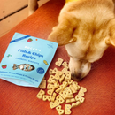 Bocce's Bakery Fish & Chips Biscuits Crunchy Dog Treats - Glad Dogs Nation | ALL Profits Donated