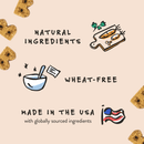 Bocce's Bakery Turmeric Latte Biscuit Dog Treats - Glad Dogs Nation | ALL Profits Donated
