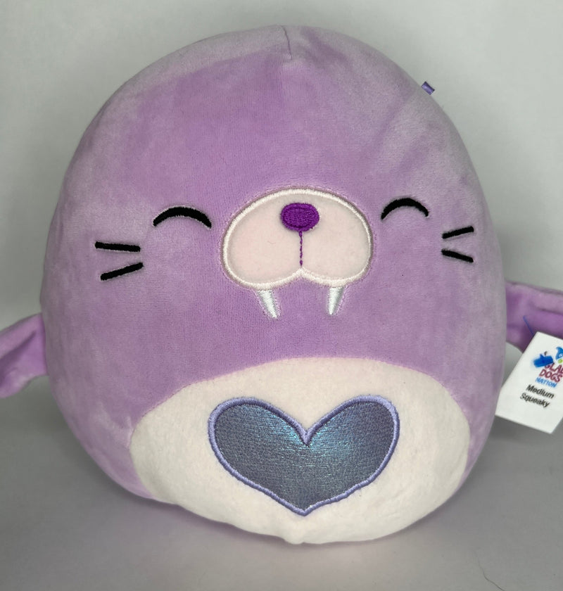 BOGO! Medium Squishy Cuddlers Super Soft Plush Pet Toys: Squeak & NO Squeak - Glad Dogs Nation | ALL Profits Donated