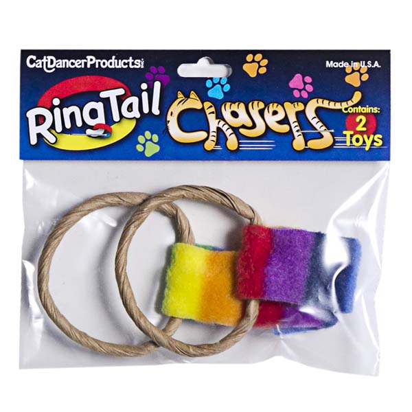 Cat Dancer Ring Tail Chaser Cat Toy – 2 Pack - Glad Dogs Nation | ALL Profits Donated