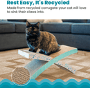 Catstages Easy Life Hammock Corrugated Cat Scratcher With Catnip - Glad Dogs Nation | ALL Profits Donated