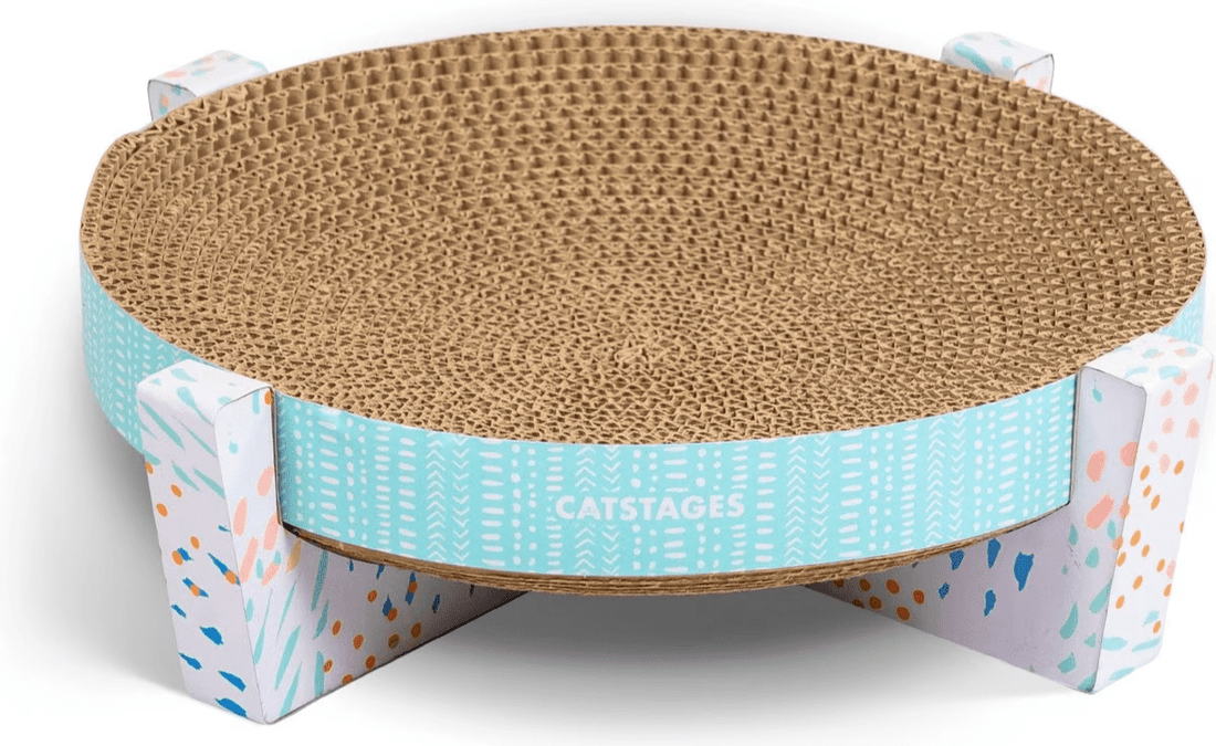 Catstages Scratch, Snuggle & Rest Corrugated Cat Scratcher With Catnip