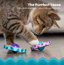Catstages Spin & Scratch Jingly Bell Cat Toy: 2 count - Glad Dogs Nation | ALL Profits Donated