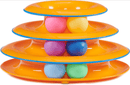 Catstages Tower of Tracks Interactive 3 - Tier Cat Toy: 2 Balls per Tier - Glad Dogs Nation | ALL Profits Donated