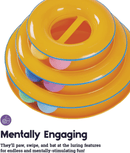 Catstages Tower of Tracks Interactive 3 - Tier Cat Toy: 2 Balls per Tier - Glad Dogs Nation | ALL Profits Donated