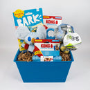 Chasin' The Blues SQUEAKY & Chewy Dog & Puppy Gift Basket / BARK, Kong, GoDog - Glad Dogs Nation | ALL Profits Donated