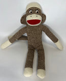 Classic Sock Monkey Stuffed & Squeaky Dog Toys: All Sizes - Glad Dogs Nation | ALL Profits Donated