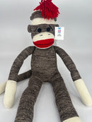 Classic Sock Monkey Stuffed & Squeaky Dog Toys: All Sizes - Glad Dogs Nation | ALL Profits Donated