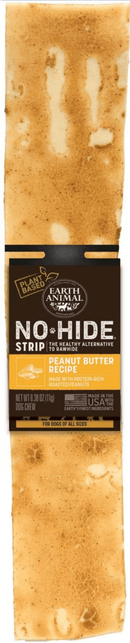 Earth Animal Dog No Hide Strips Single or Multi - Pack: Peanut Butter CHEAPER THAN CHEWY - Glad Dogs Nation | ALL Profits Donated