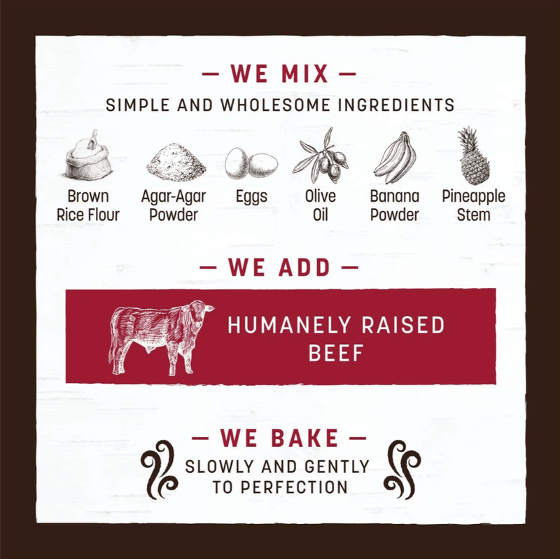 Earth Animal No Hide Chews Dog & Cat Treats Stix 10 Pack: Beef - Glad Dogs Nation | ALL Profits Donated