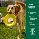 Earth Rated Flyer Dog Toy, Large - Glad Dogs Nation | ALL Profits Donated