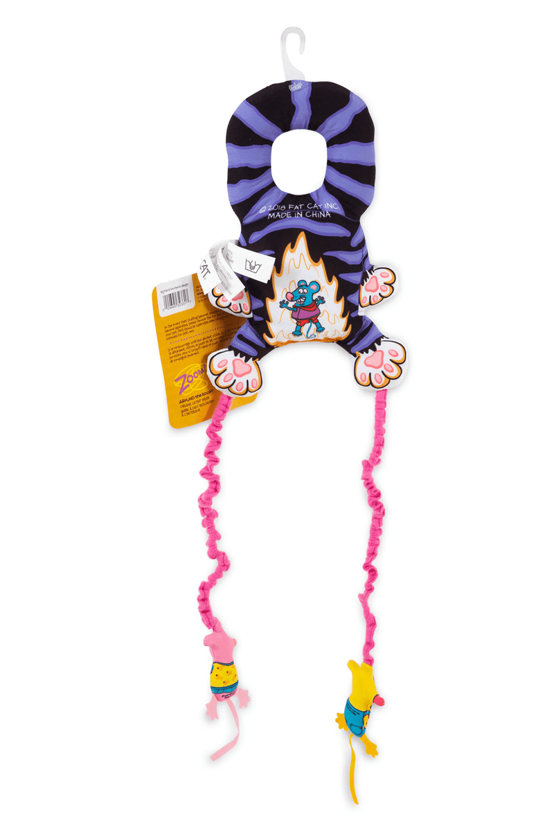 FAT CAT® Mouse Bouncer Doorknob Hanger Interactive Catnip Toy For Cats - Glad Dogs Nation | ALL Profits Donated