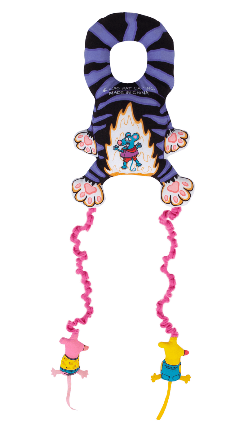 FAT CAT® Mouse Bouncer Doorknob Hanger Interactive Catnip Toy For Cats - Glad Dogs Nation | ALL Profits Donated