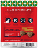 GivePet Holiday Dog Treats Muttcracker: Peanut Butter, Banana and Carob 6 Oz. - Glad Dogs Nation | ALL Profits Donated