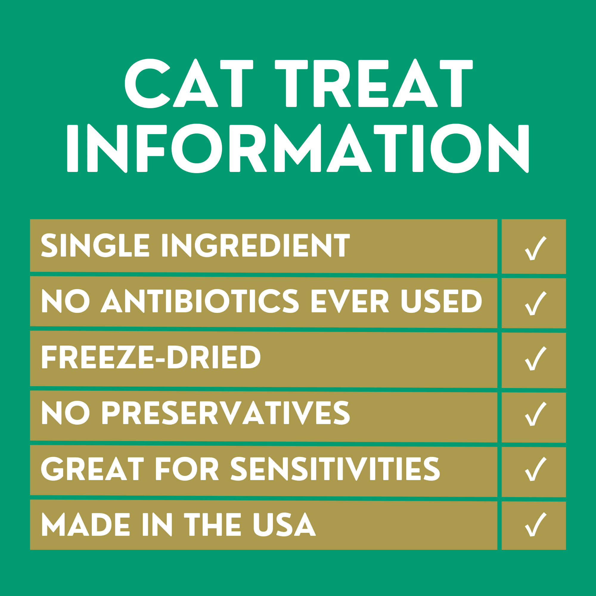 GivePet Meowsterpiece Freeze Dried Chicken Breast Treats For Cats: 1.25 oz - Glad Dogs Nation | ALL Profits Donated