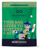 GivePet Meowsterpiece Freeze Dried Chicken Breast Treats For Cats: 1.25 oz - Glad Dogs Nation | ALL Profits Donated
