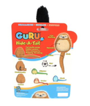 GURU Hide - A - Tail Cow Crinkle & Squeak Puzzle Dog Toy, Medium & Large - Glad Dogs Nation | ALL Profits Donated