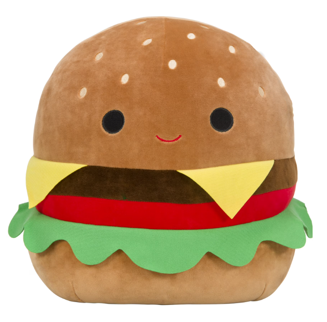 BOGO! Medium Squishy Cuddlers Super Soft Plush Pet Toys: Squeak & NO Squeak