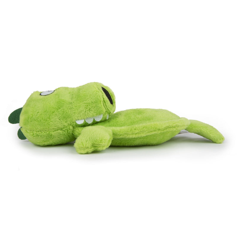 HEAR DOGGY Silent Squeaker Chew Guard Flattie GATOR Dog Toy - Glad Dogs Nation | ALL Profits Donated