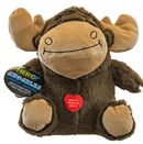 Hero Chuckles 2.0 Plush Moose with 3 - in - 1 Squeaker - Glad Dogs Nation | ALL Profits Donated