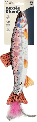 Huxley & Kent Cat 14.5" Kicker Rainbow Trout Catnip Crinkle Plush Cat Toy CHEAPER THAN CHEWY (Copy) - Glad Dogs Nation | ALL Profits Donated