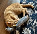 Huxley & Kent Cat 14.5" Kicker Sardine Catnip Crinkle Plush Cat Toy CHEAPER THAN CHEWY - Glad Dogs Nation | ALL Profits Donated