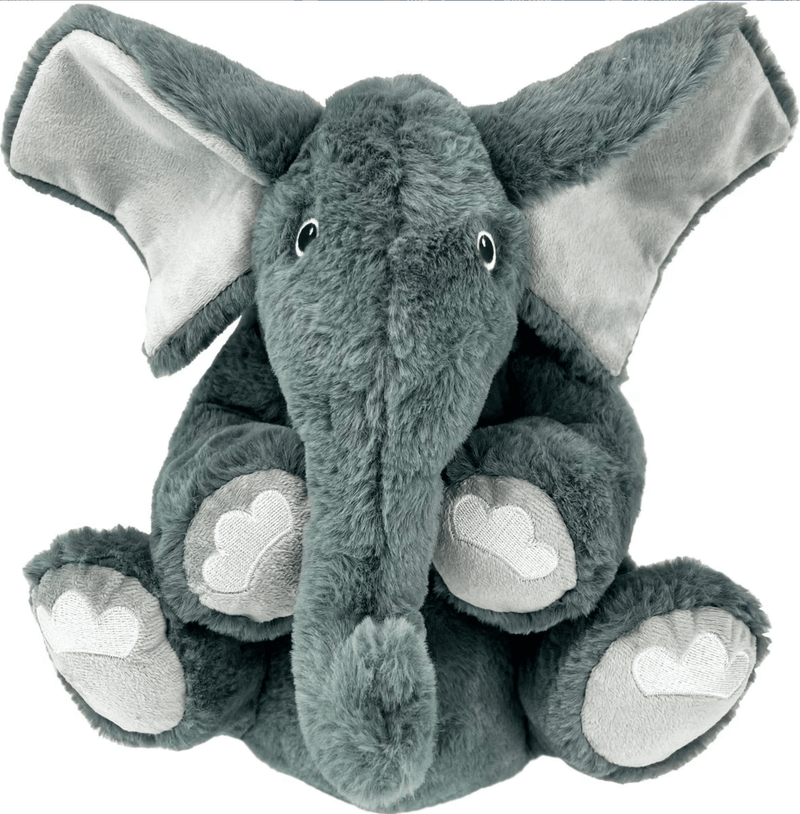 KONG Comfort Kiddos Elephant Removable Squeaker Plush Dog Toy: 2 Sizes - Glad Dogs Nation | ALL Profits Donated