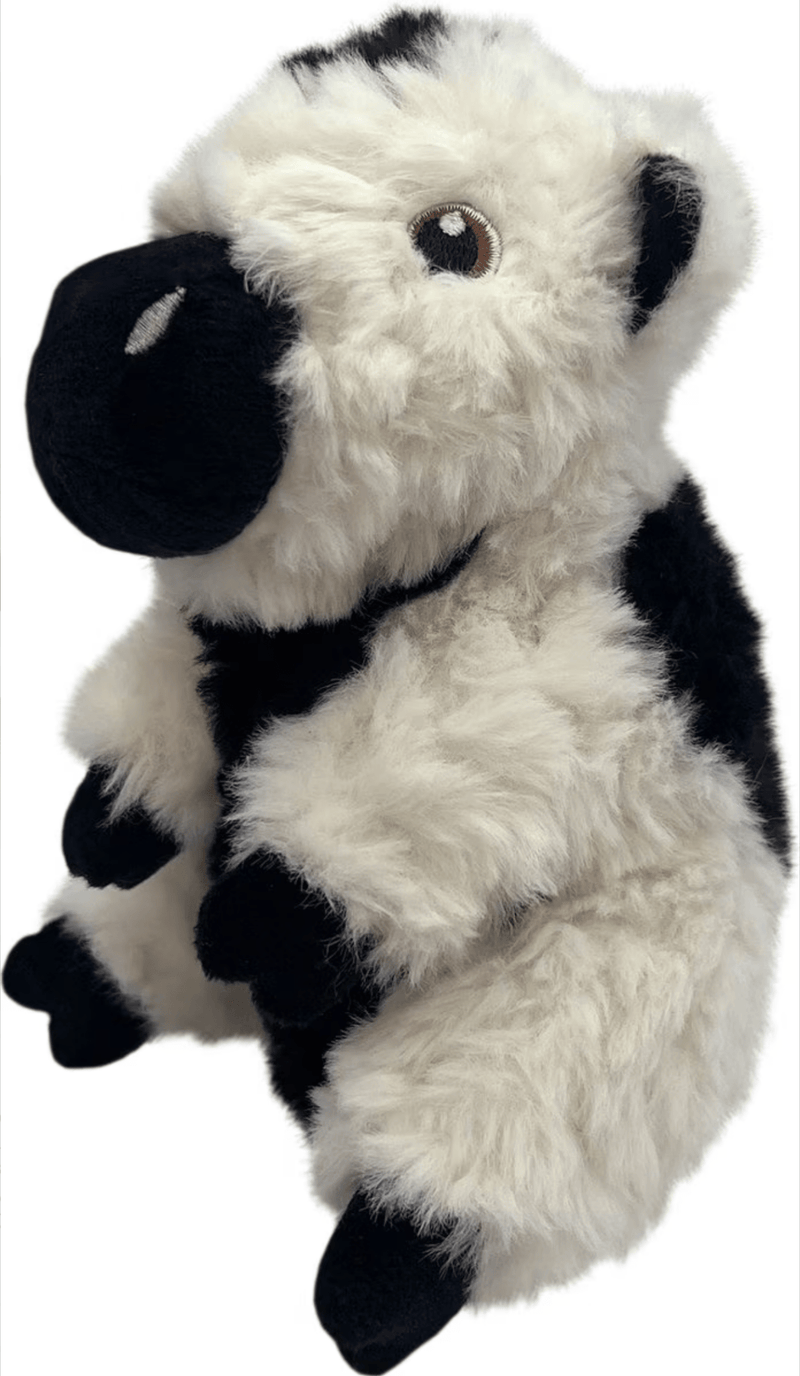KONG Comfort Tykes Removable Squeaker Dog Toy Cow: S, M Dogs CHEAPER THAN CHEWY - Glad Dogs Nation | ALL Profits Donated