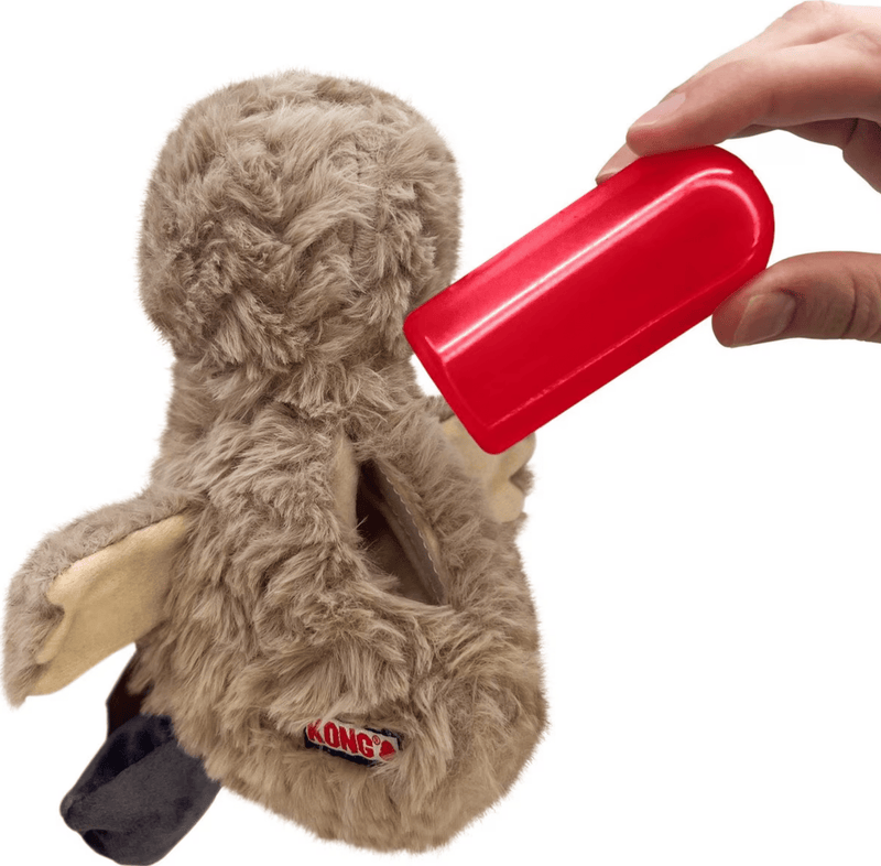 KONG Comfort Tykes Removable Squeaker Dog Toy Gosling: S, M Dogs - Glad Dogs Nation | ALL Profits Donated