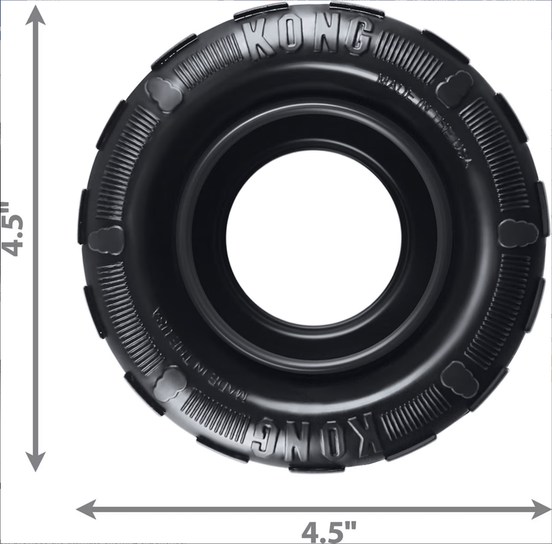 KONG Extreme Tires Dog Toy Medium/Large CHEAPER THAN CHEWY - Glad Dogs Nation | ALL Profits Donated