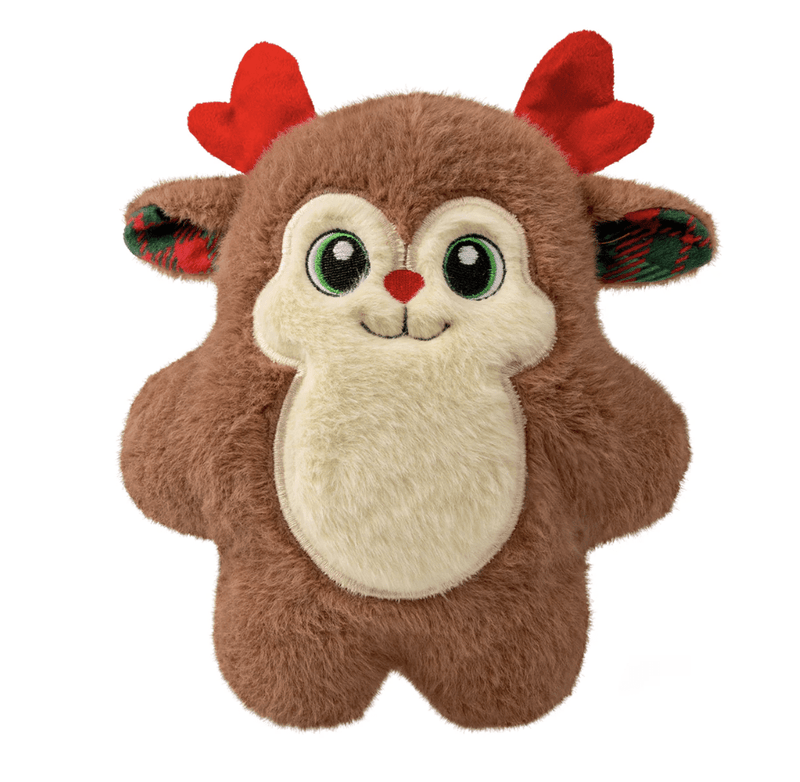 KONG Holiday Snuzzles Squeaky Reindeer Dog Toy CHEAPER THAN CHEWY - Glad Dogs Nation | ALL Profits Donated